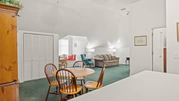 Premium Apartment, 2 Bedrooms, Non Smoking | Living area | TV