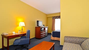 En 32-tommers LCD-TV med kabel-kanaler samt TV