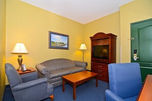 32-inch LCD TV with cable channels, TV