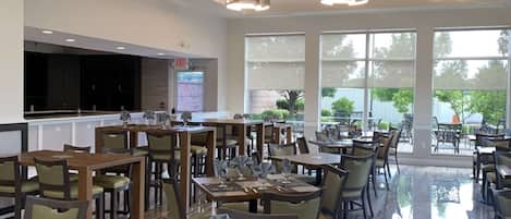 Breakfast and dinner served, American cuisine