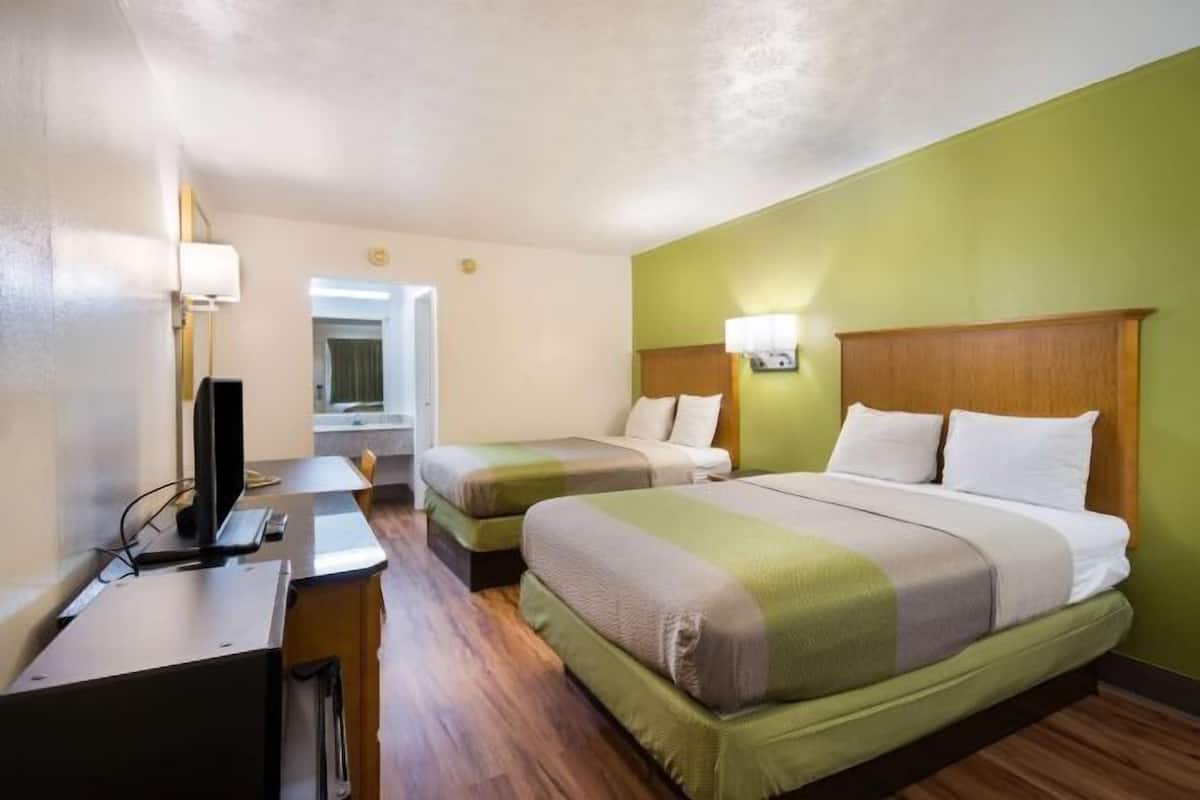 Desk, WiFi (free), alarm clocks, bed sheets