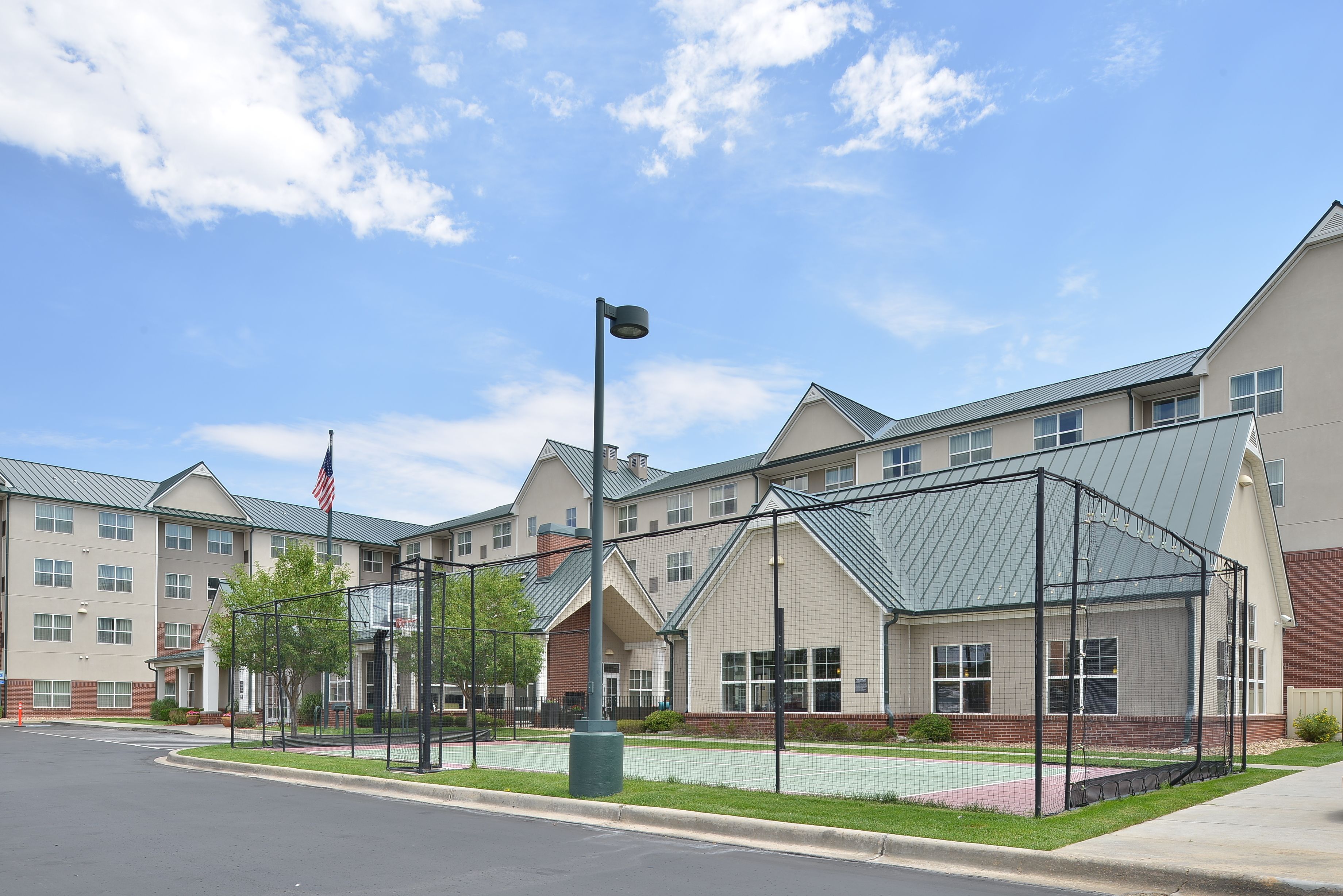 Façade de l’hébergement