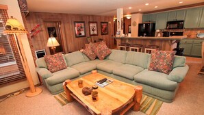 2-Bedroom Condo | 起居区 | DVD 播放器
