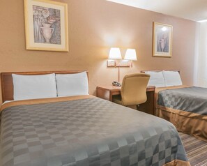 Desk, cribs/infant beds, rollaway beds, free WiFi