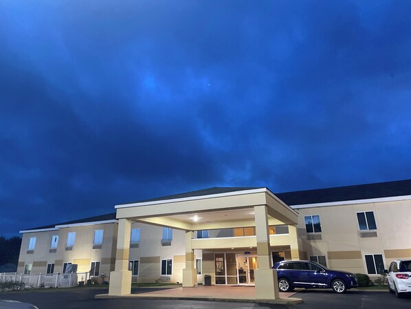 Majoituspaikan julkisivu