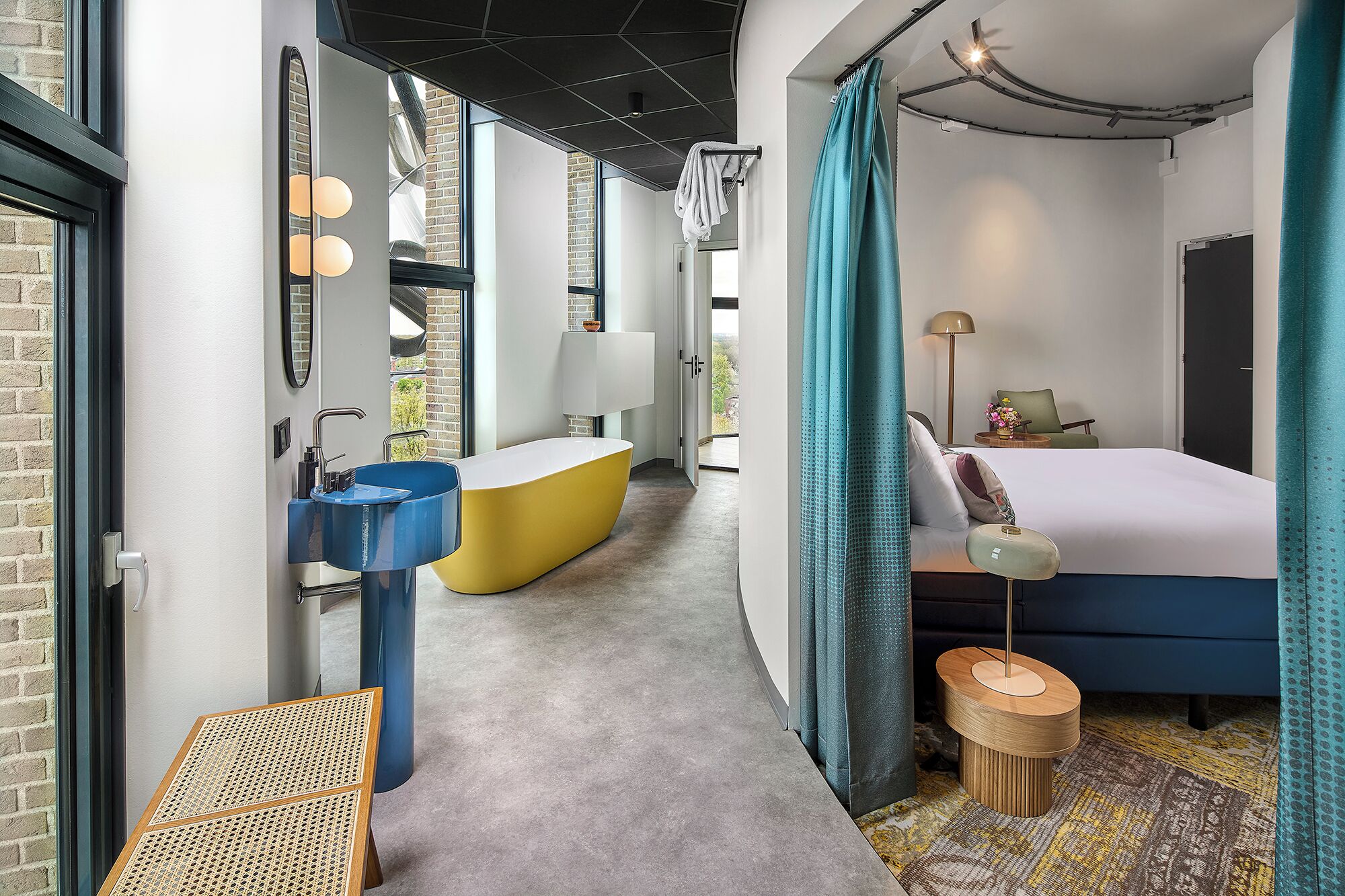 Toren - Suite | Badkamer | Gratis toiletartikelen, een haardroger, handdoeken, zeep