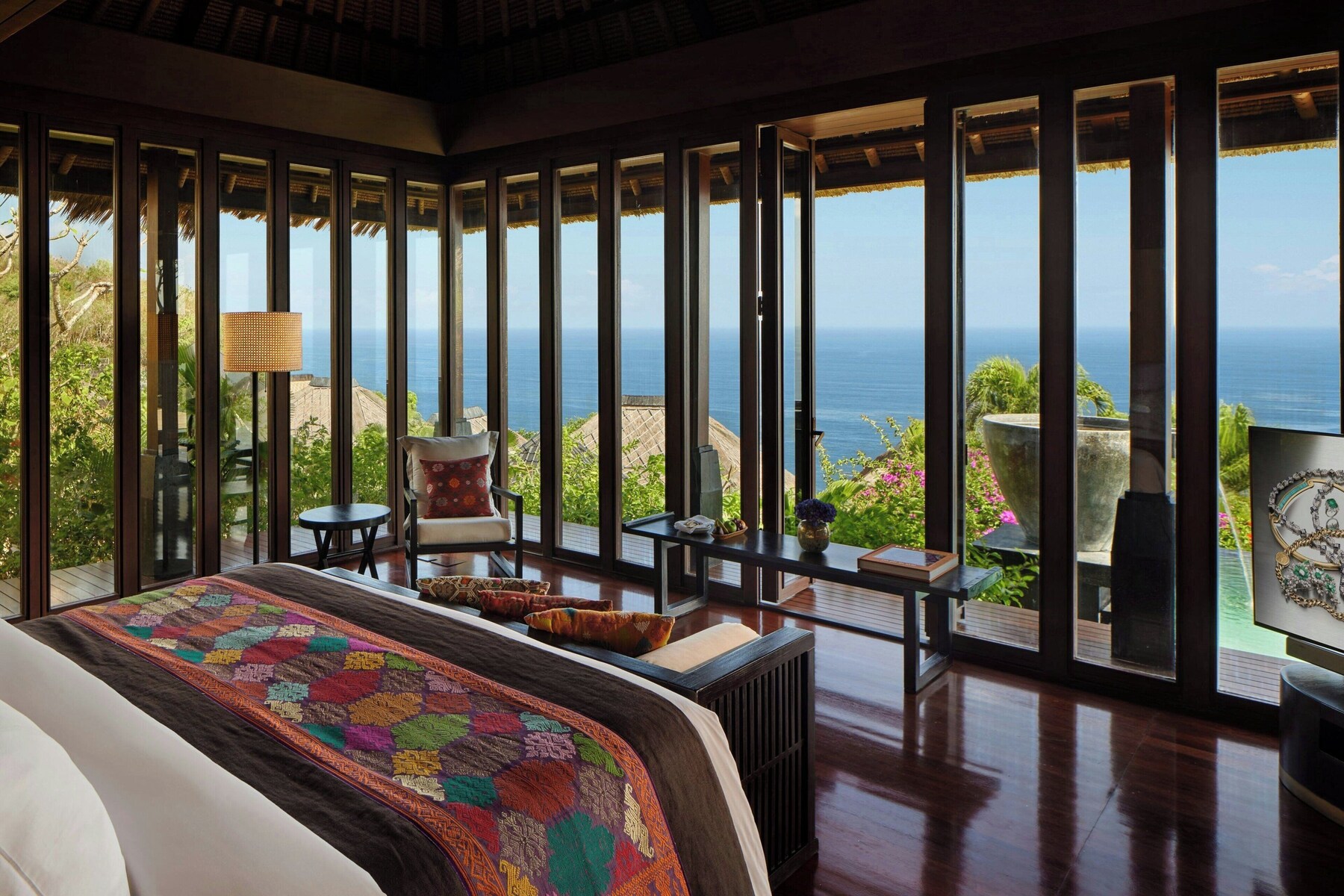 Premier Villa, 1 King Bed, Plunge Pool, Ocean View | Premium bedding, down duvets, free minibar items, in-room safe