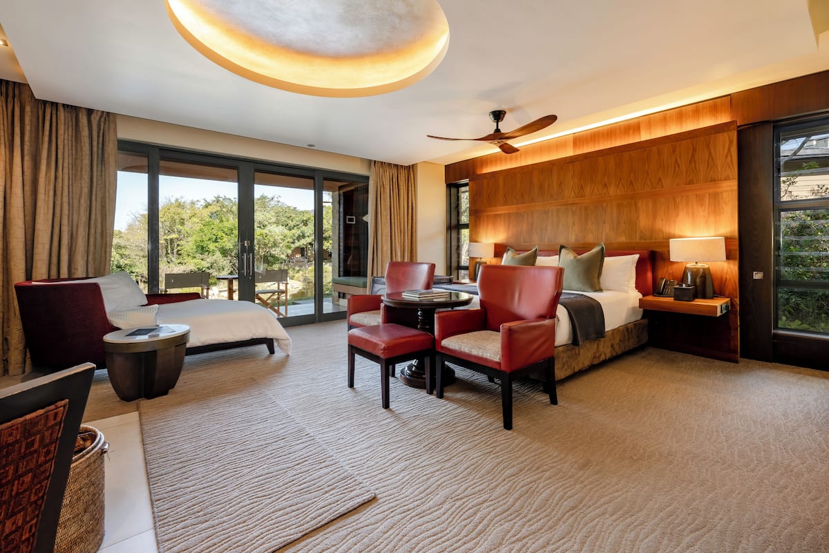 Eco Nature Inter-leading Suite | 1 Schlafzimmer, hochwertige Bettwaren, Pillowtop-Betten, Minibar