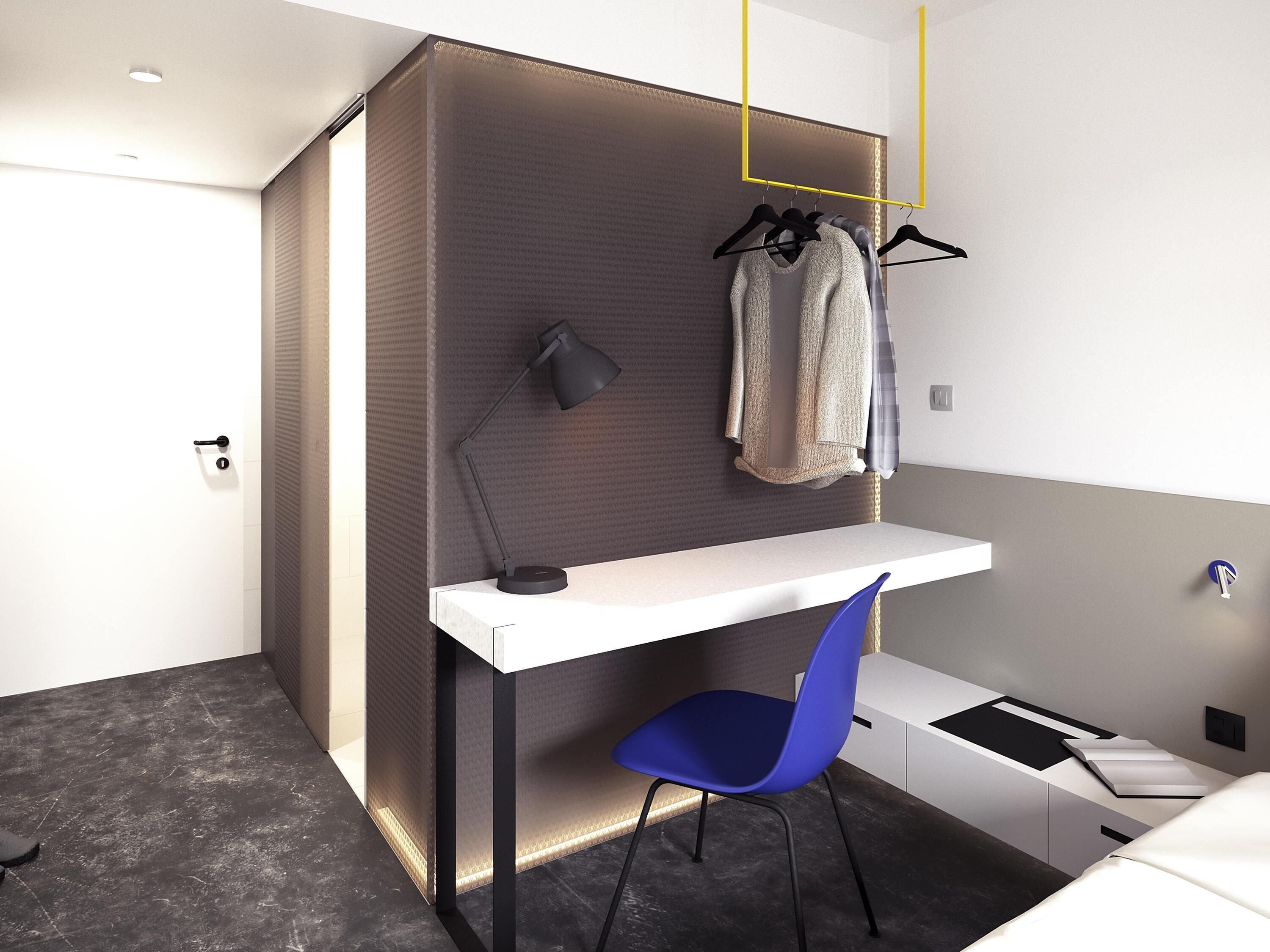 premium room, 1 double bed | in-room safe, desk, iron/ironing board, free cots/infant beds