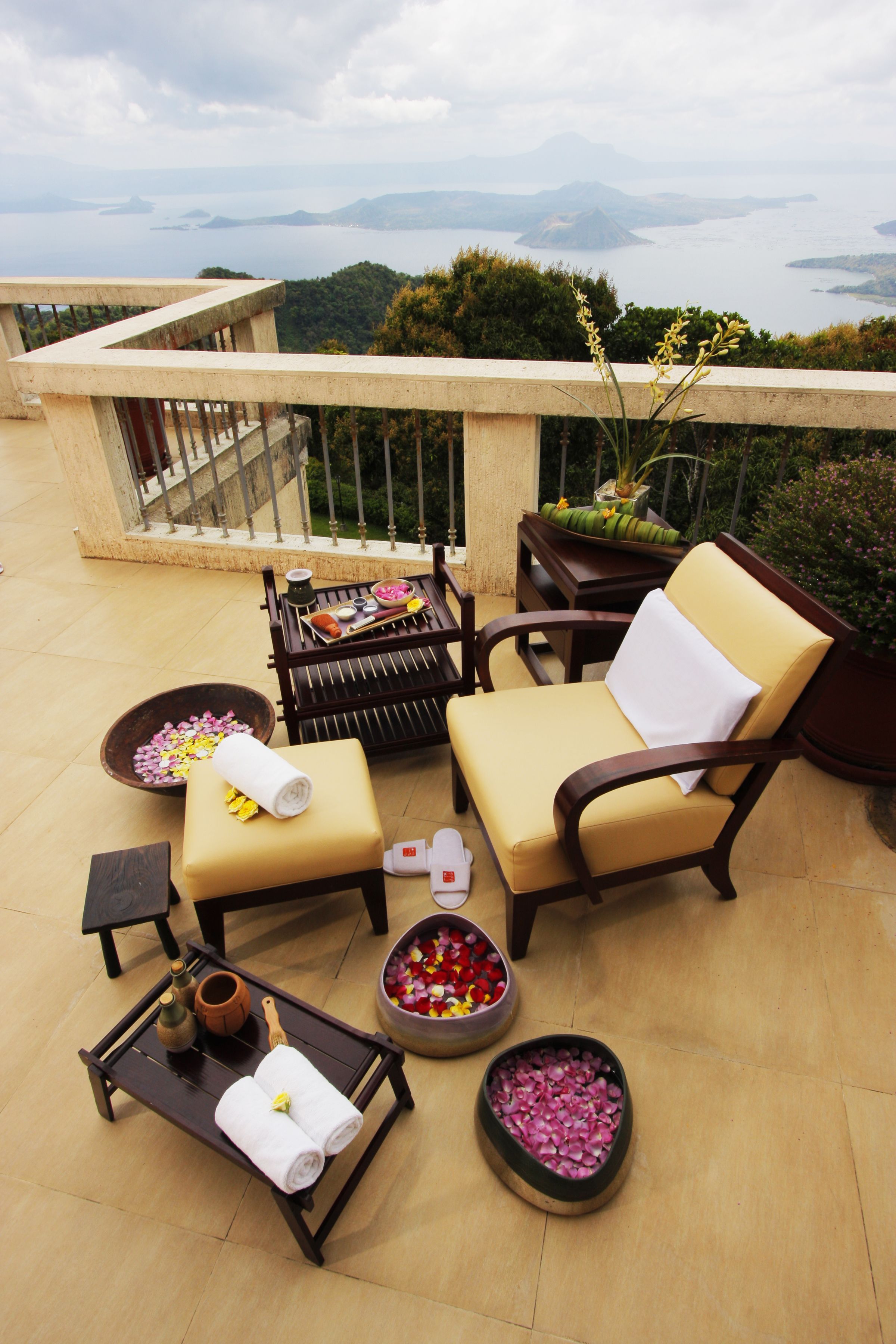 manicures and pedicures