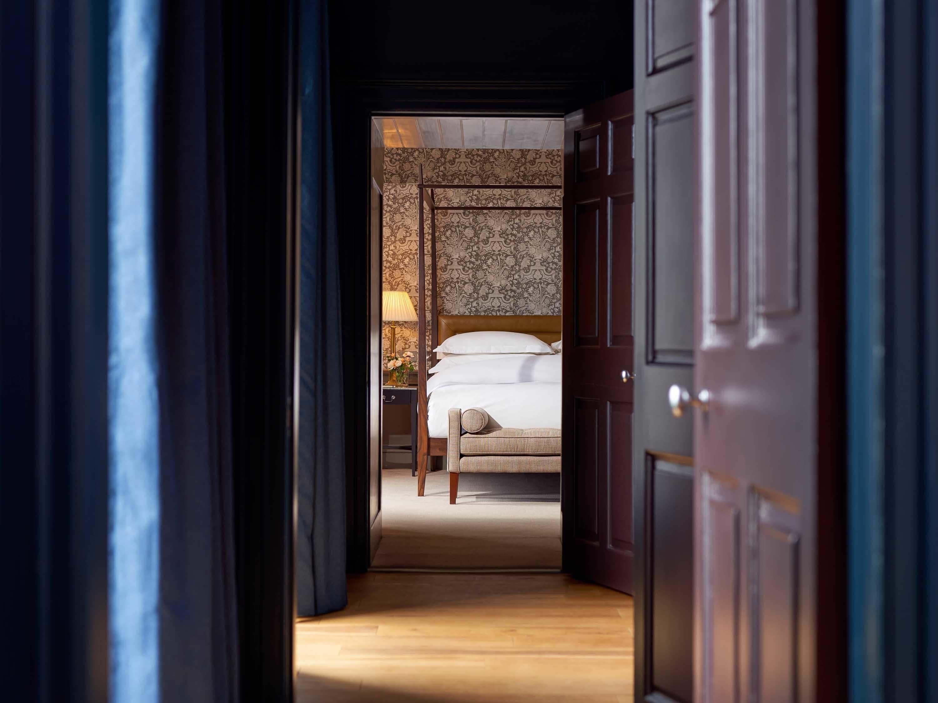 Fairmont Presidential Suite | Egyptian cotton sheets, premium bedding, in-room safe