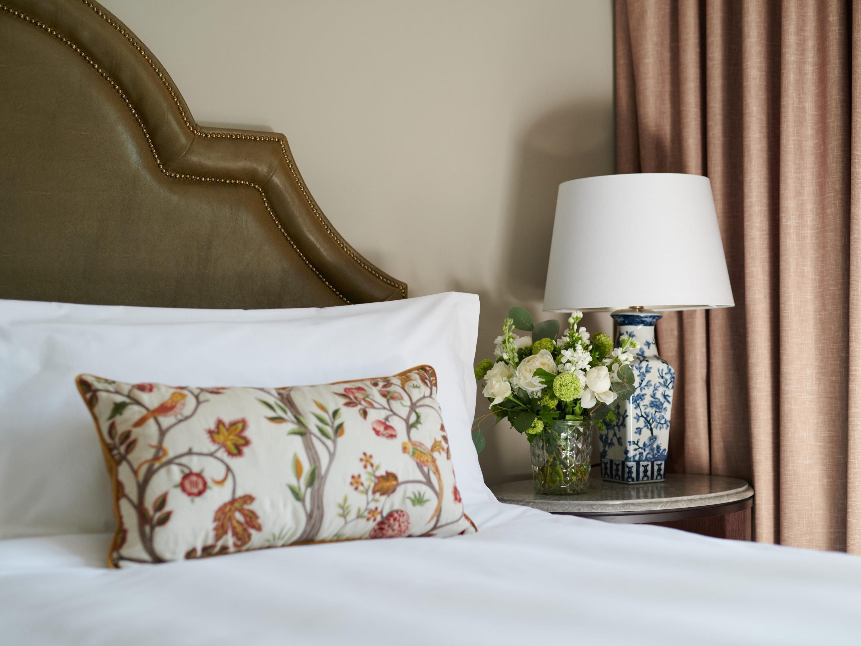 Egyptian cotton sheets, premium bedding, in-room safe