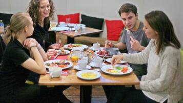 Daily buffet breakfast (EUR 10 per person)