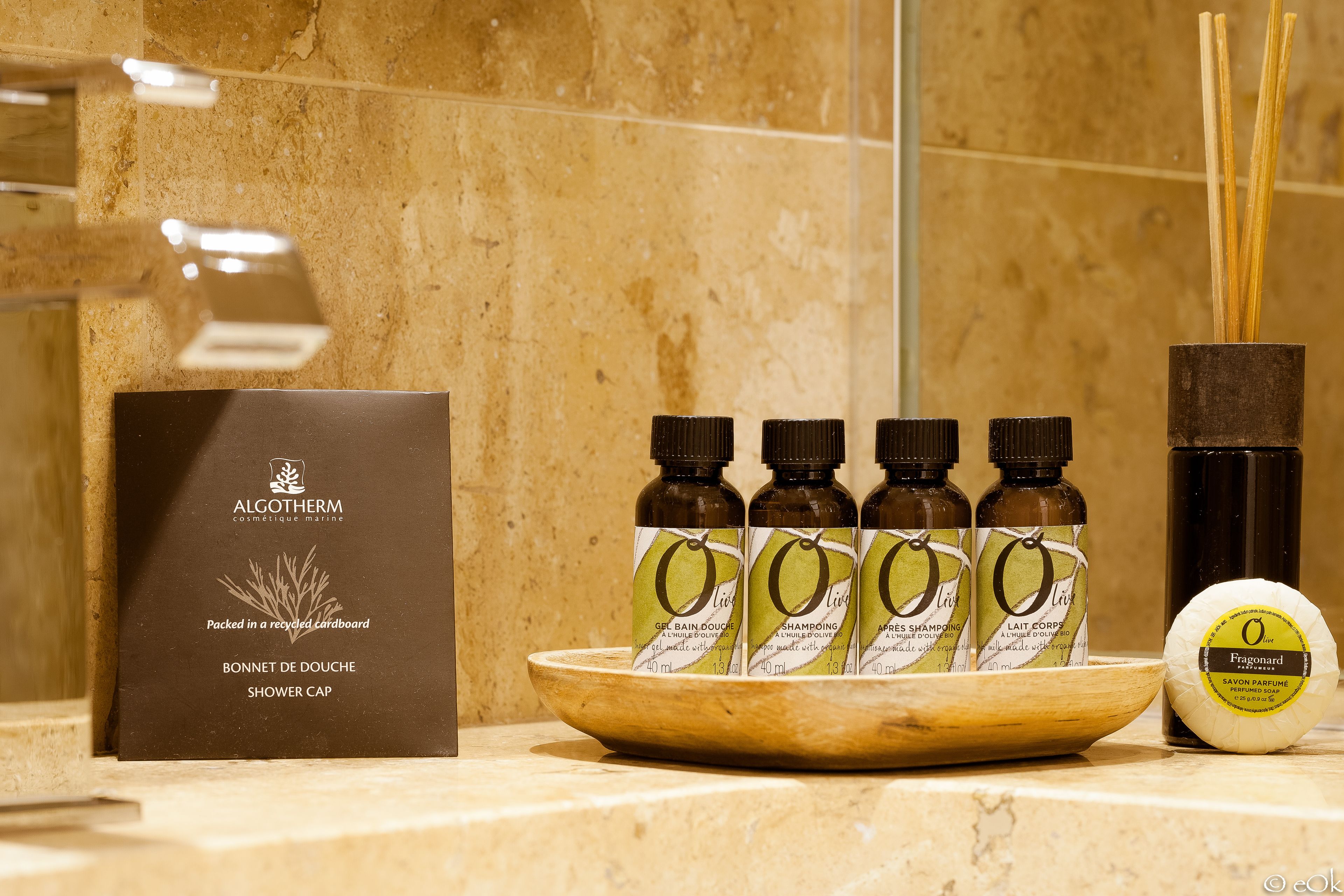 shower, rainfall showerhead, designer toiletries, hair dryer