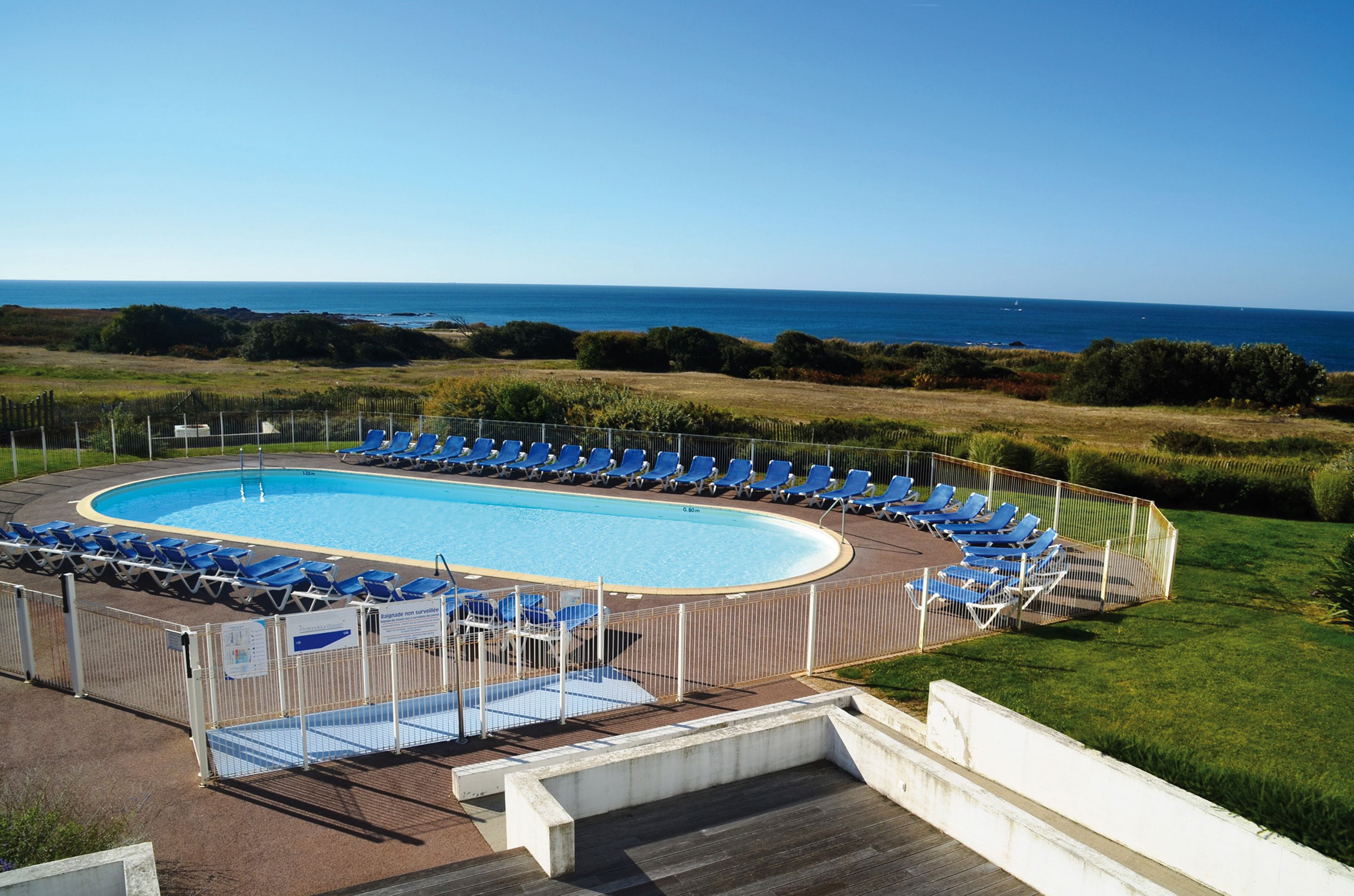 Seasonal outdoor pool