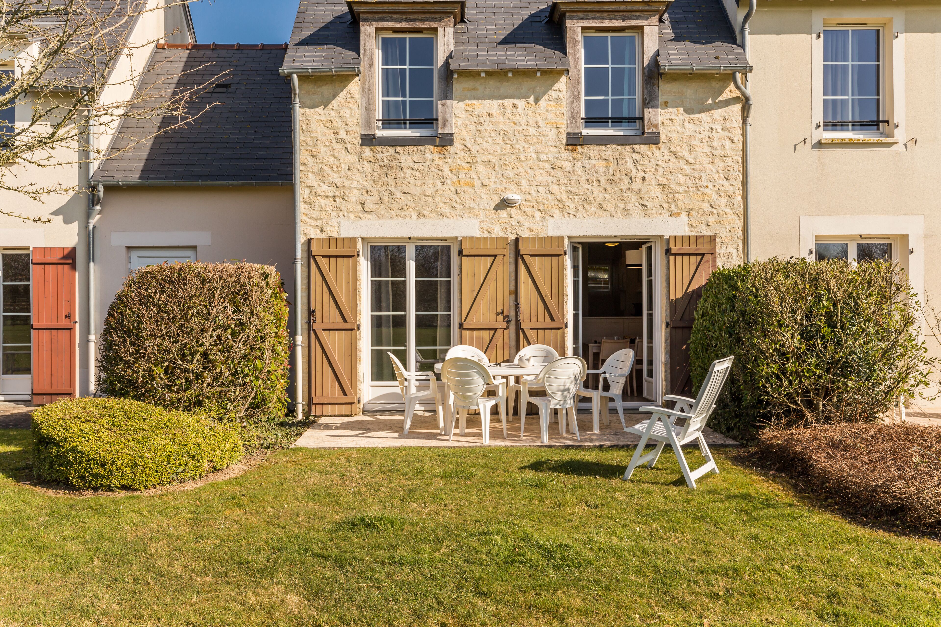 House 6 people - 2 bedrooms - Fireplace- Terrace | Terrace/patio