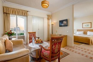 Royal Suite, 1 Double Bed | Minibar, desk, blackout drapes, soundproofing