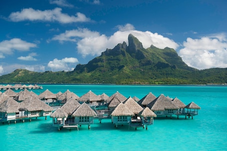 Exterior. The St. Regis Bora Bora Resort