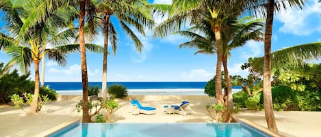 Villa Royal - 2 sovrum - icke-rökare - havsutsikt | Pool | 2 utomhuspooler, gratis cabanor och parasoller