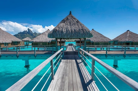 Exterior. The St. Regis Bora Bora Resort