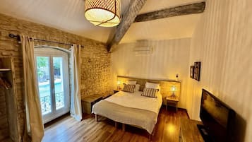 Chambre Double Supérieure | Vue depuis le balcon