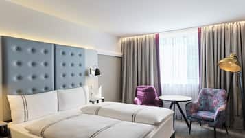 Superior-Doppelzimmer | Allergikerbettwaren, Zimmersafe, Schreibtisch, Verdunkelungsvorhänge