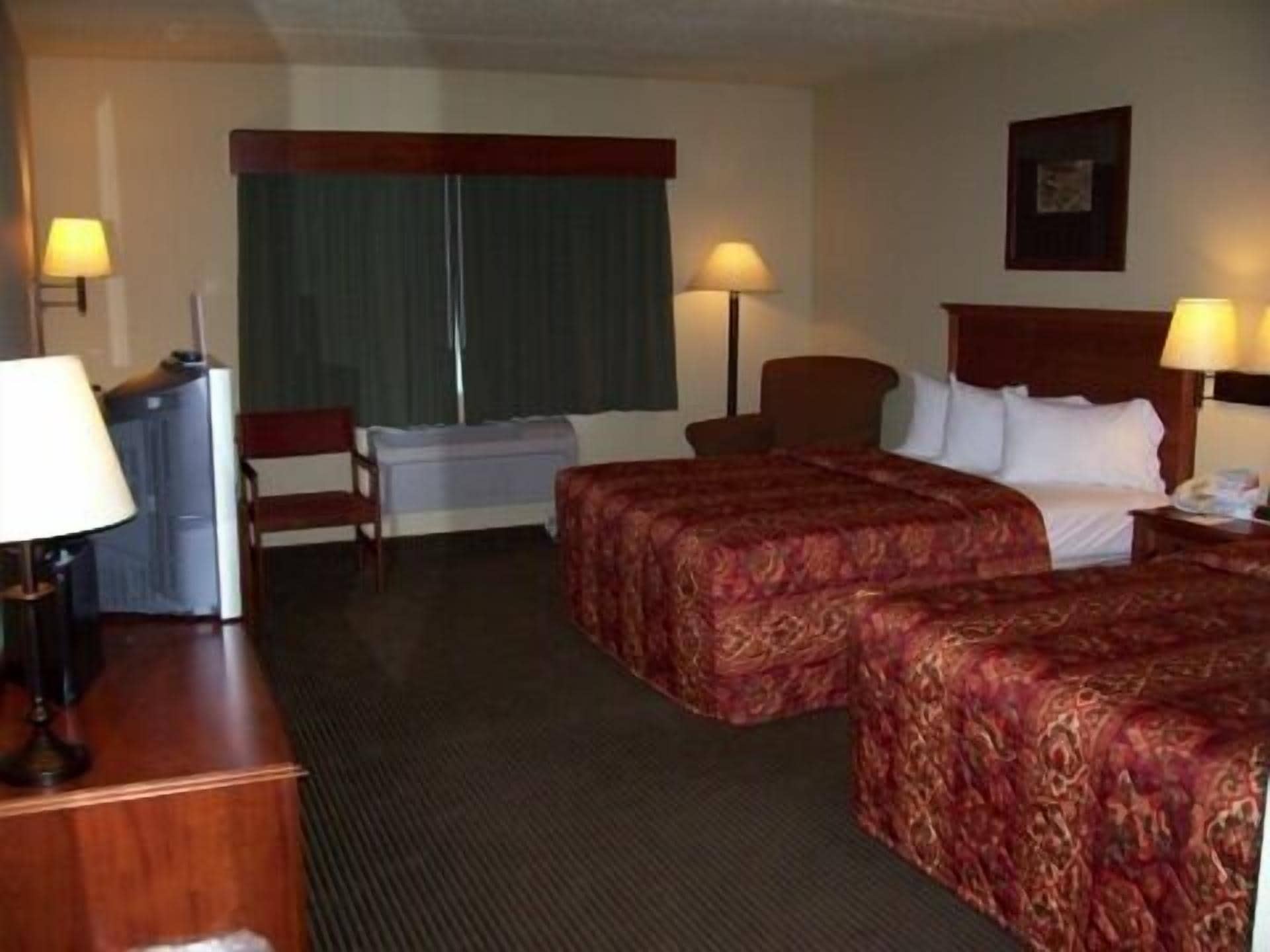 superior room, 2 queen beds, non smoking | premium bedding, desk, iron/ironing board, free wifi