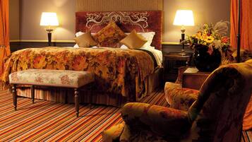 Habitación doble Deluxe | Sábanas de algodón egipcio, ropa de cama de alta calidad y edredón