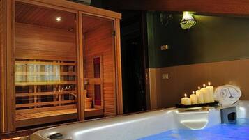 Bain à remous intérieur