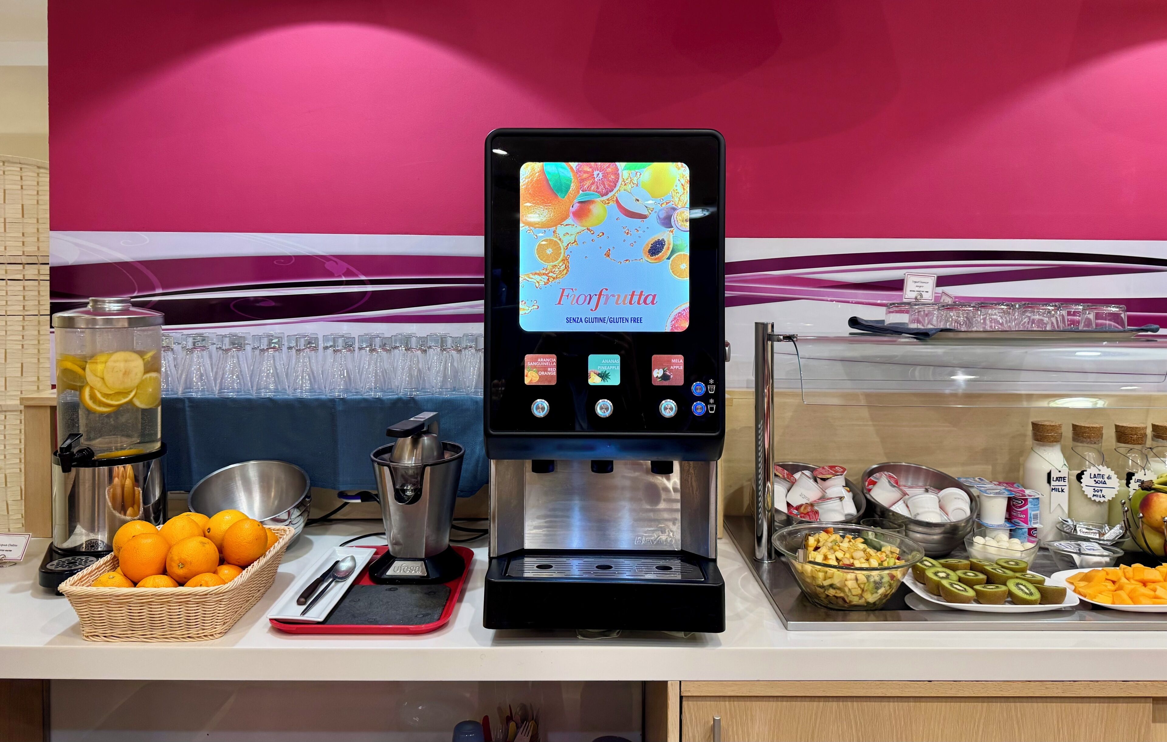 daily buffet breakfast (eur 9 per person)