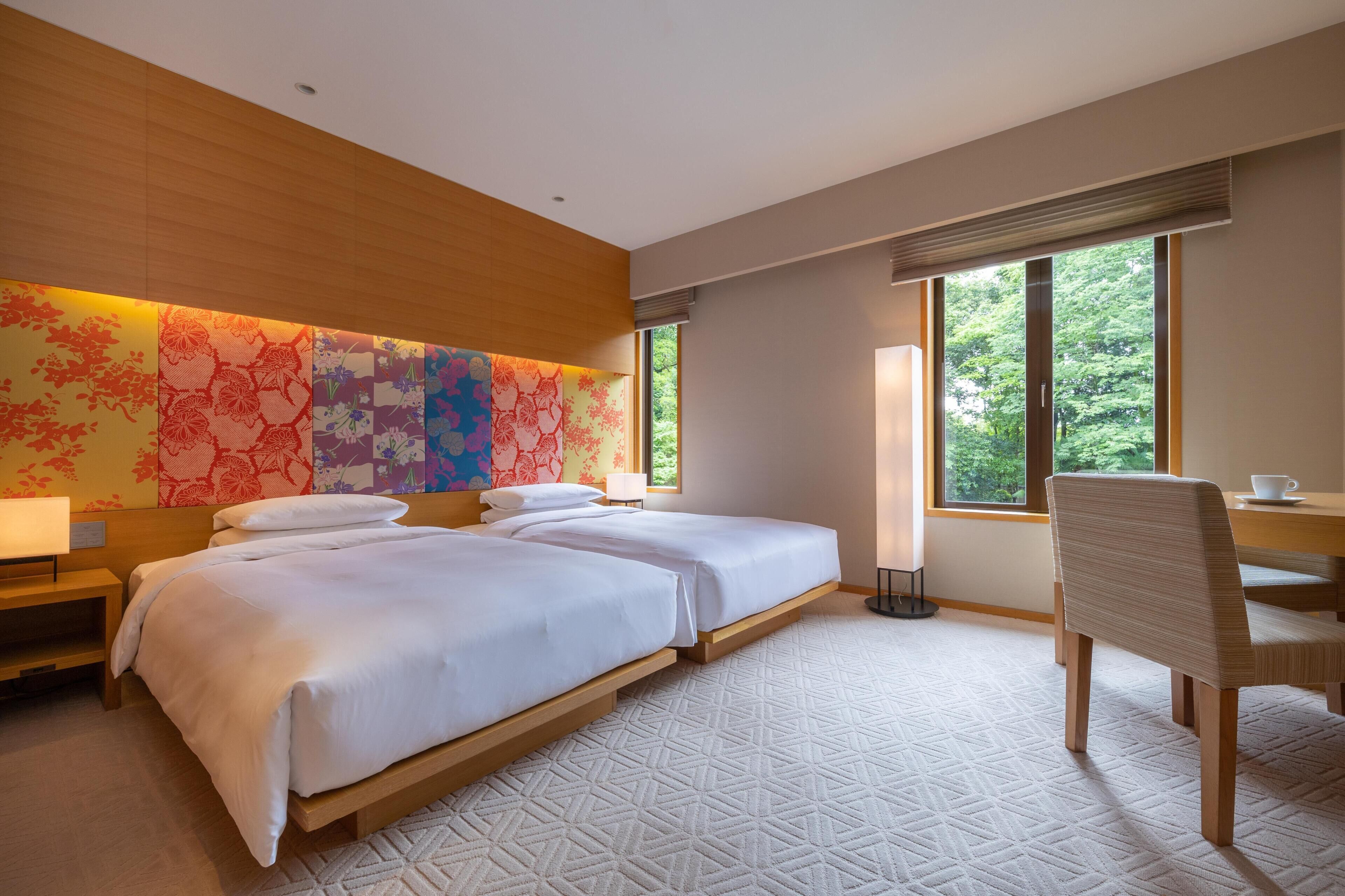 Room, 2 Twin Beds | Minibar, in-room safe, desk, blackout drapes