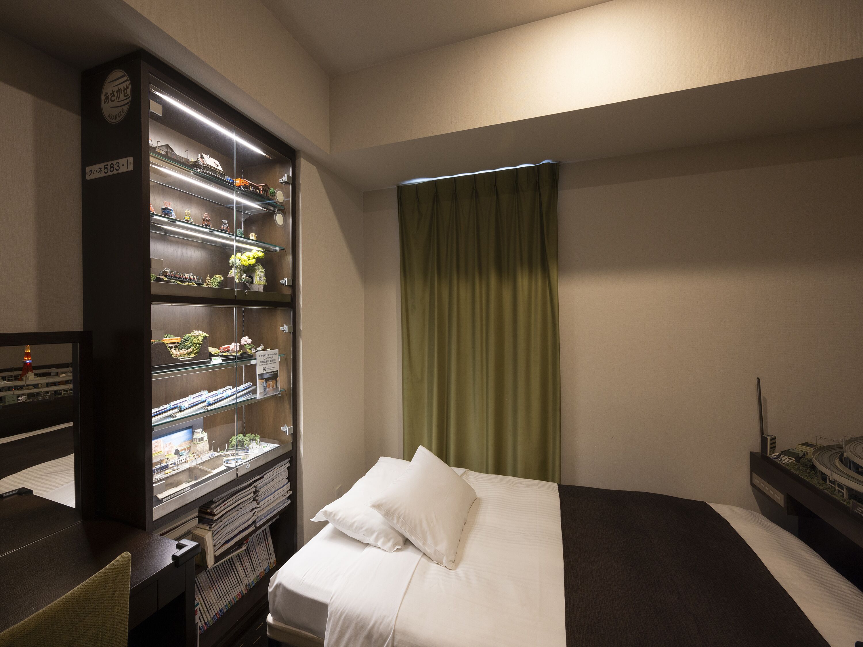 train room kuhane1304  (concept room) non smoking | 1 bedroom, blackout curtains, free wifi, bed sheets
