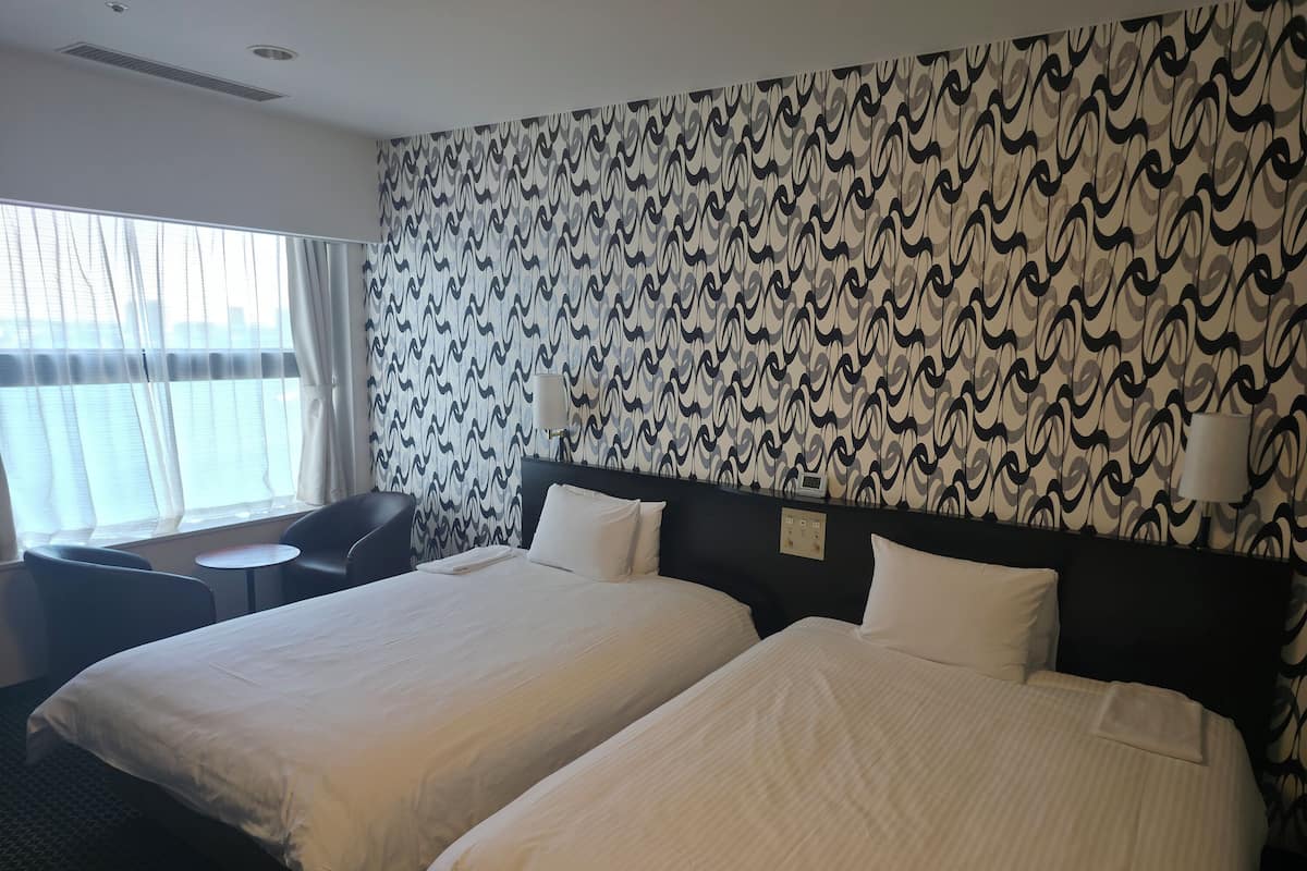 Executive Twin Room, Non Smoking, Ocean View | Premium bedding, desk, laptop workspace, blackout drapes