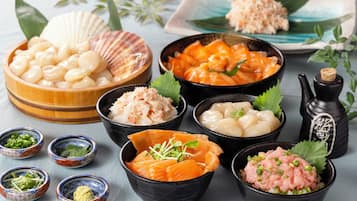 Dagelijks ontbijtbuffet (JPY 3080 per persoon)