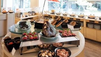 Desayuno buffet (JPY 2200 por persona)