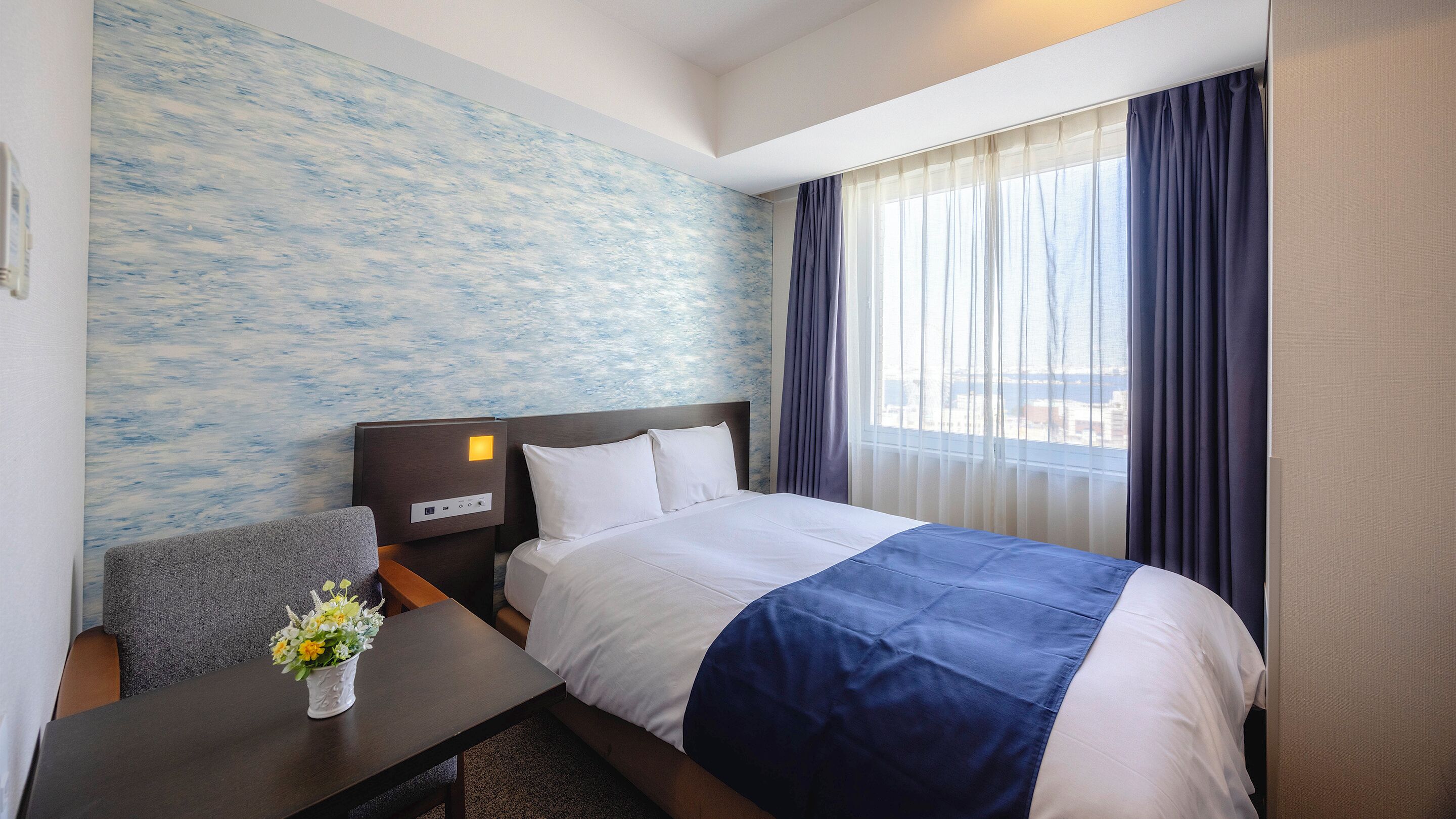 Chambre Standard double, non-fumeur | Literie de qualité, couette en duvet, bureau, rideaux d’obscurcissement