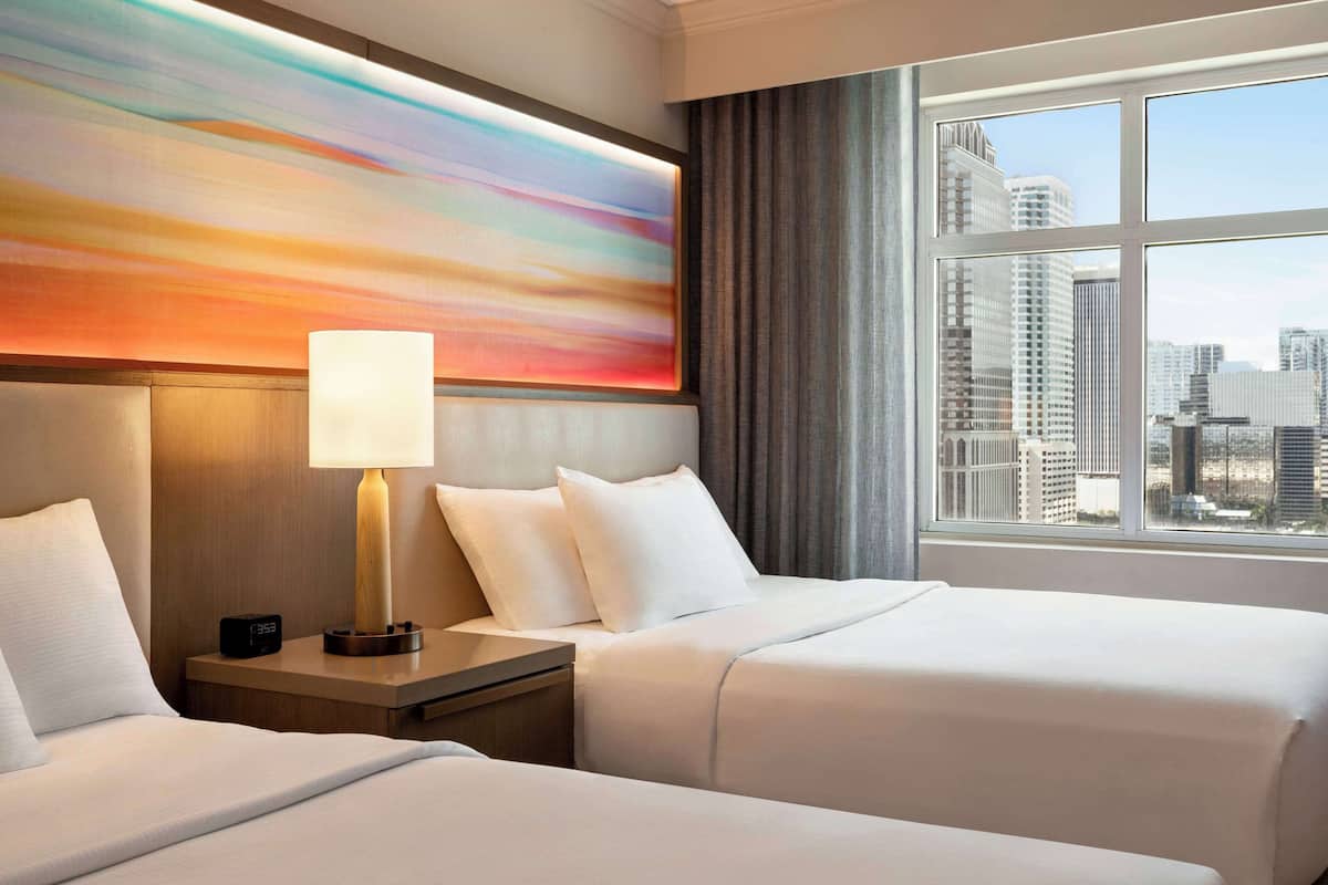 Suite, 2 Queen Beds, City View | View from room