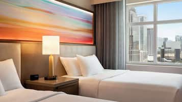 開放式套房, 2 張加大雙人床, 城市景觀 | 客房景觀