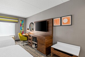 Classic Room, 2 Queen Beds | In-room safe, desk, laptop workspace, blackout drapes - Hampton Inn & Suites Richmond/Virginia Center (Glen Allen)