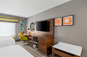 Classic Room, 2 Queen Beds | In-room safe, desk, laptop workspace, blackout drapes