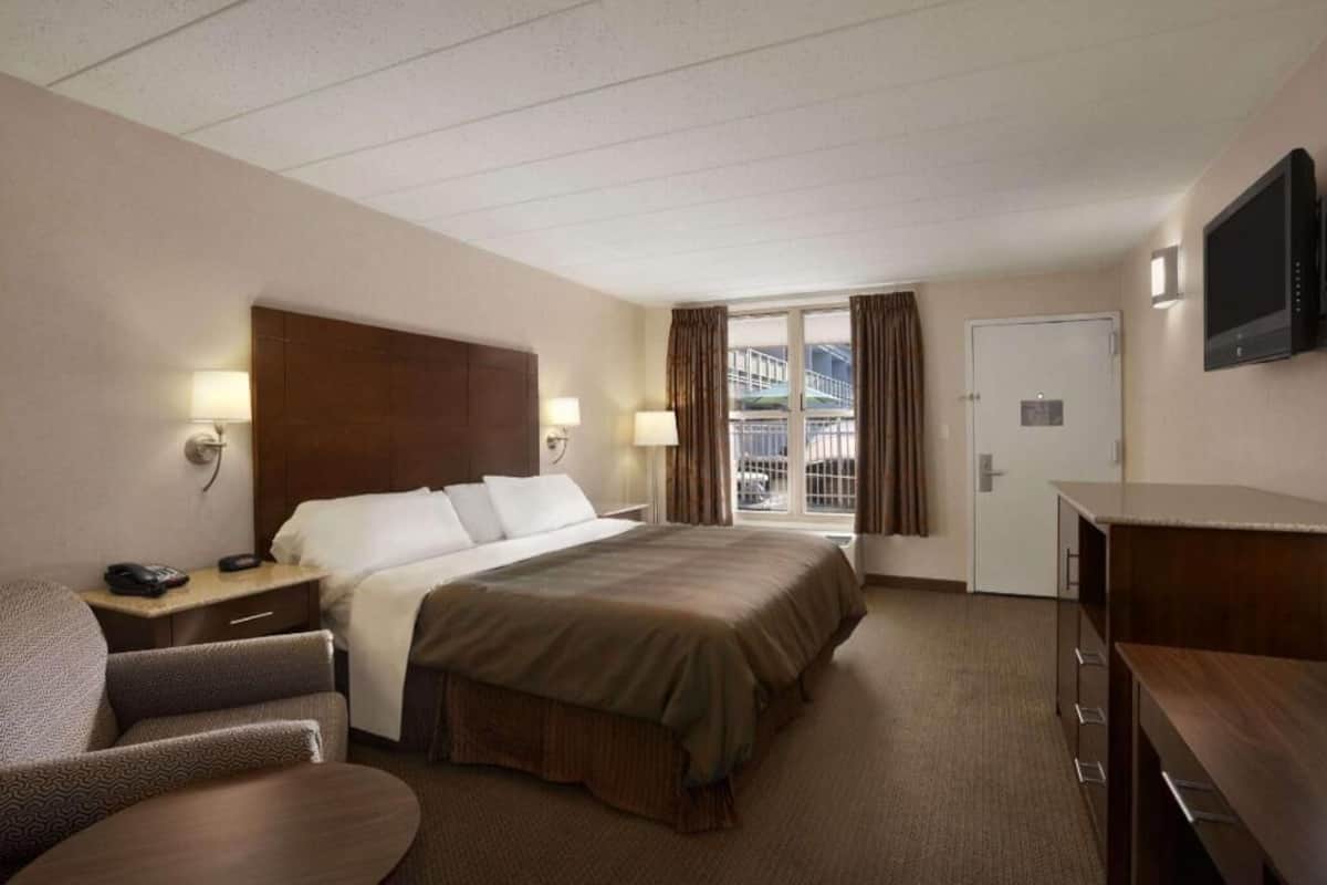 1 bedroom, Egyptian cotton sheets, premium bedding, down duvets