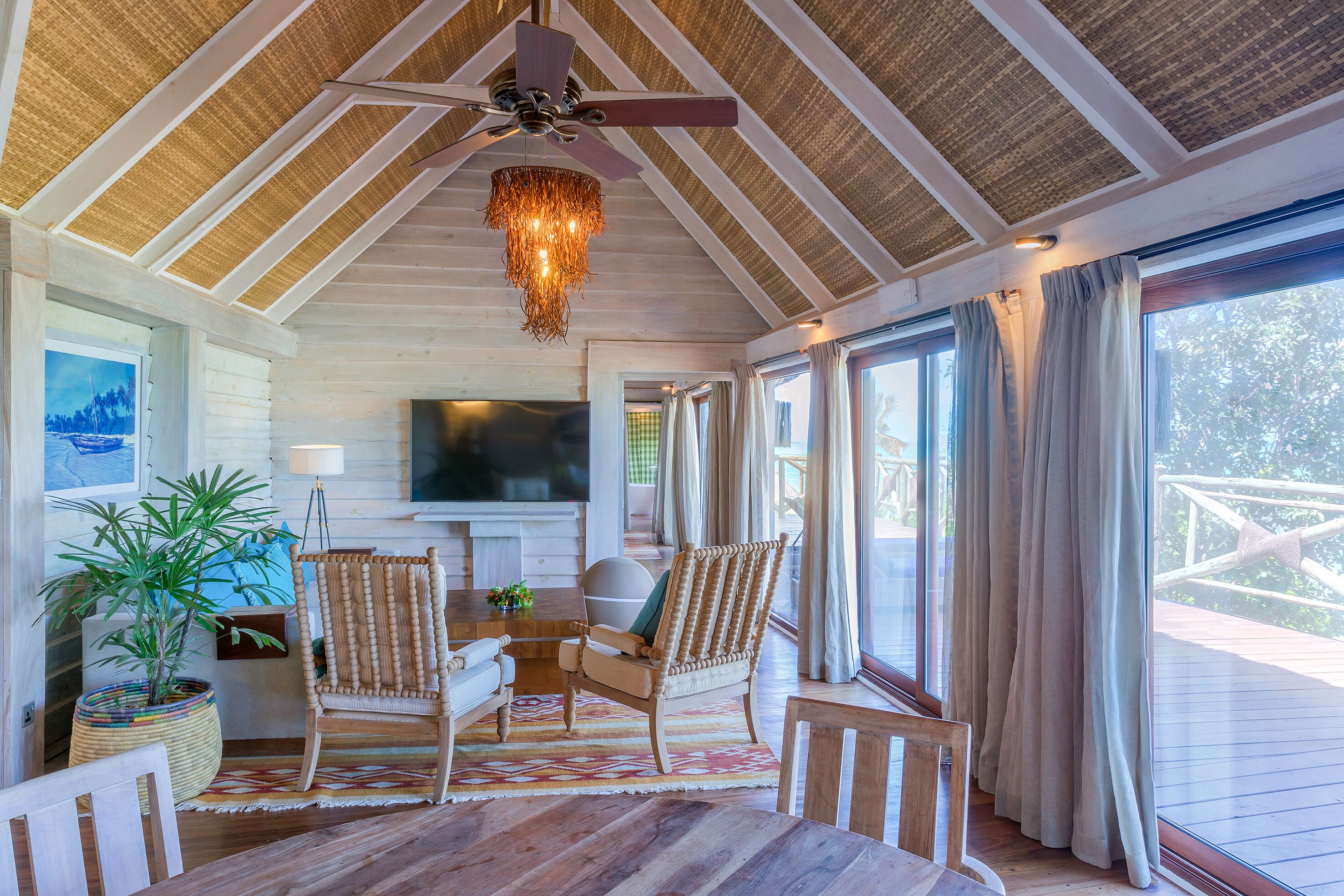 the level 2 bedroom beach pavilion | 1 bedroom, hypo-allergenic bedding, minibar, in-room safe