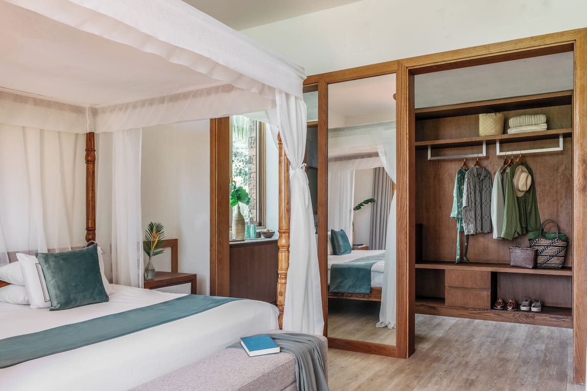 1 chambre, literie hypoallergénique, minibar, coffre-fort