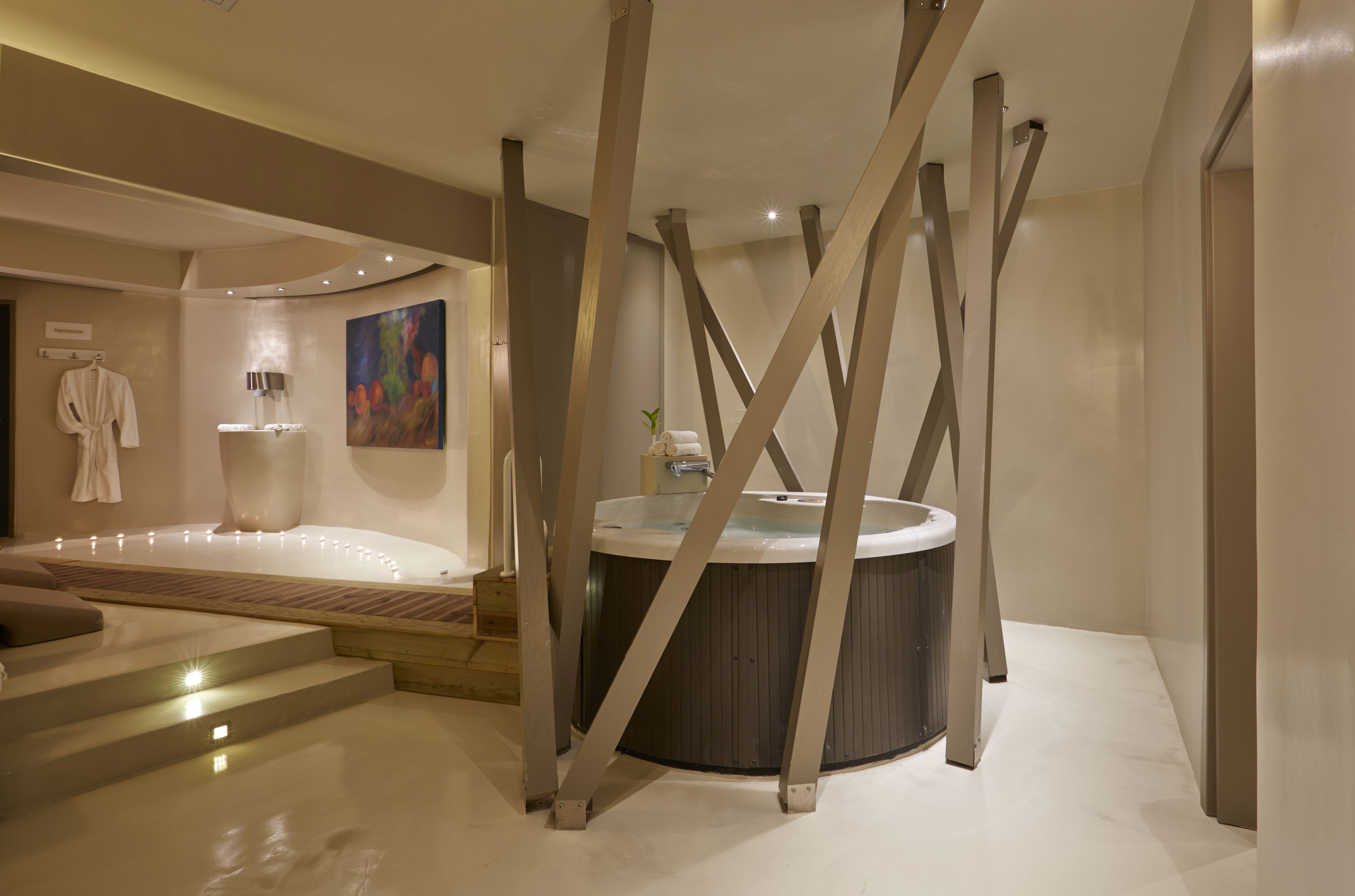 body treatments, aromatherapy, deep-tissue massages, body scrubs