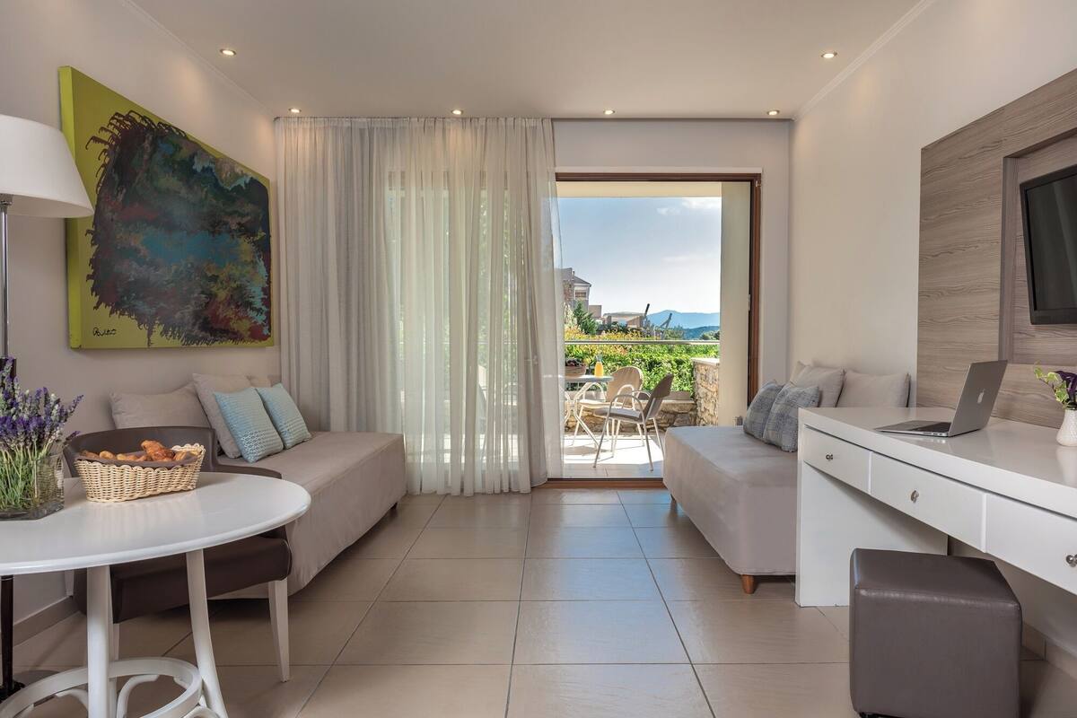 Family Apartment, 2 Bedrooms | In-room safe, blackout drapes, soundproofing, bed sheets