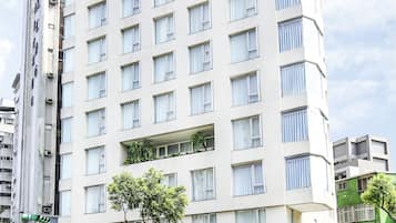 Voorkant van accommodatie