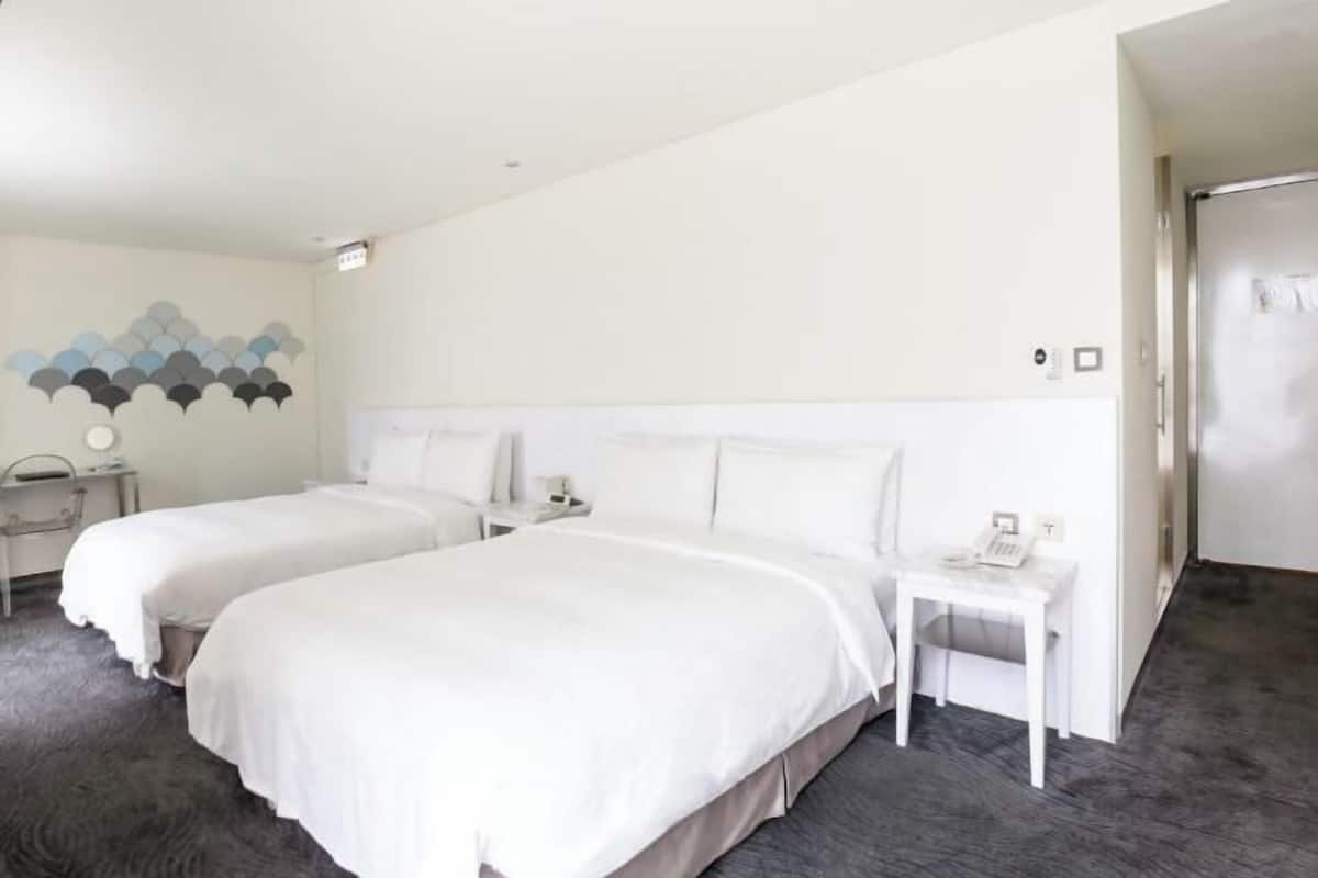 Luxe beddengoed, donzen dekbedden, een gratis minibar