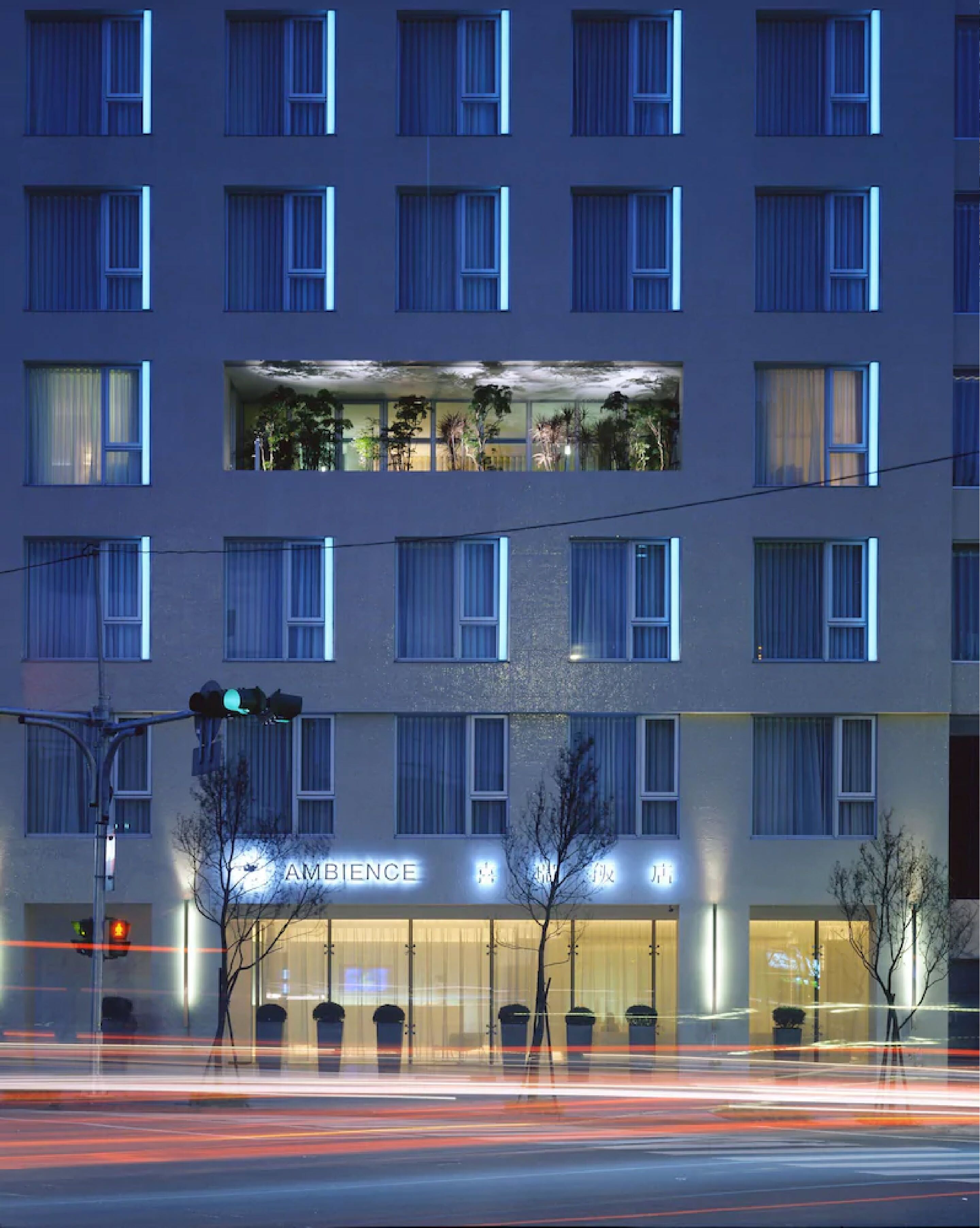 front of property – evening/night