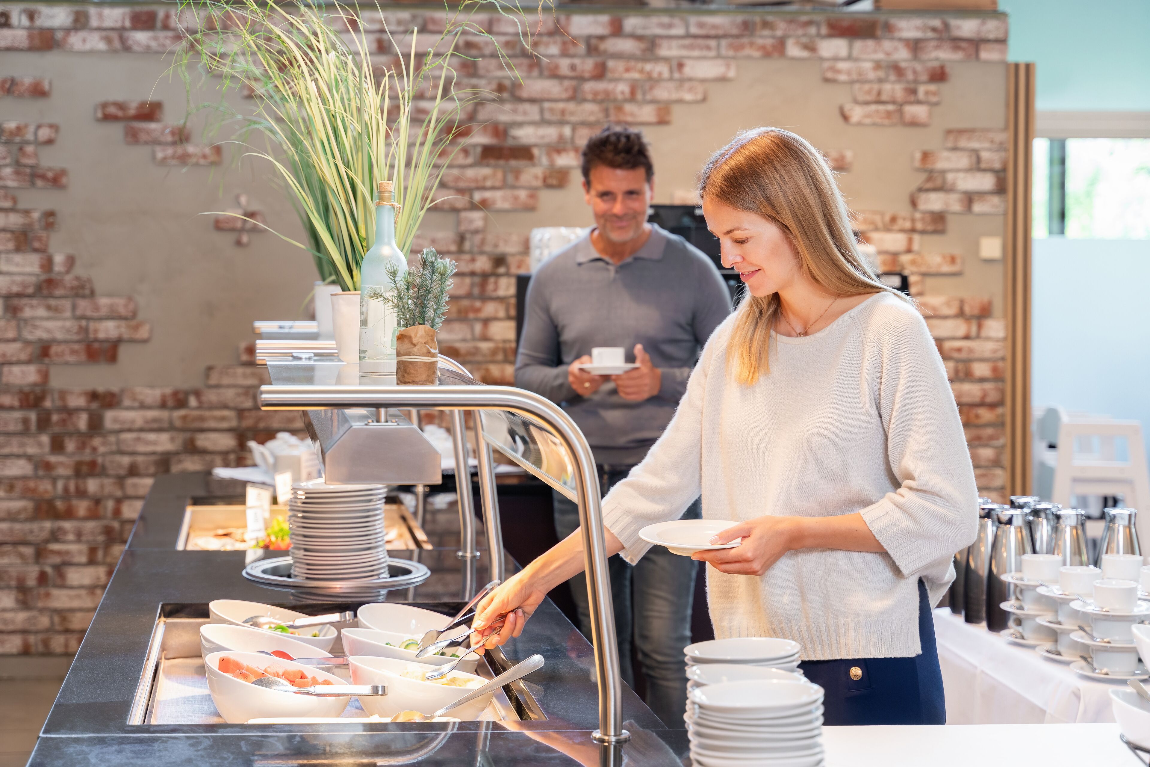 Petit déjeuner buffet