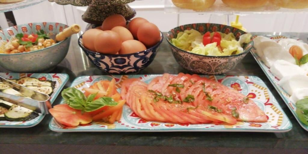 daily buffet breakfast (eur 10 per person)